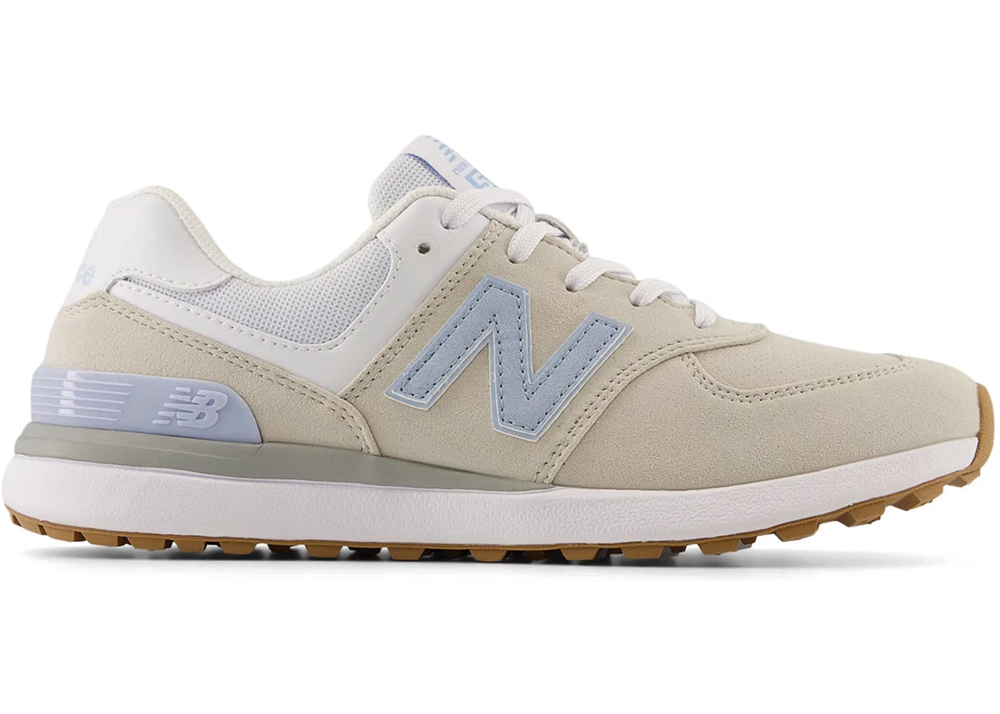 New Balance 574 Greens V2 White Concrete Womens