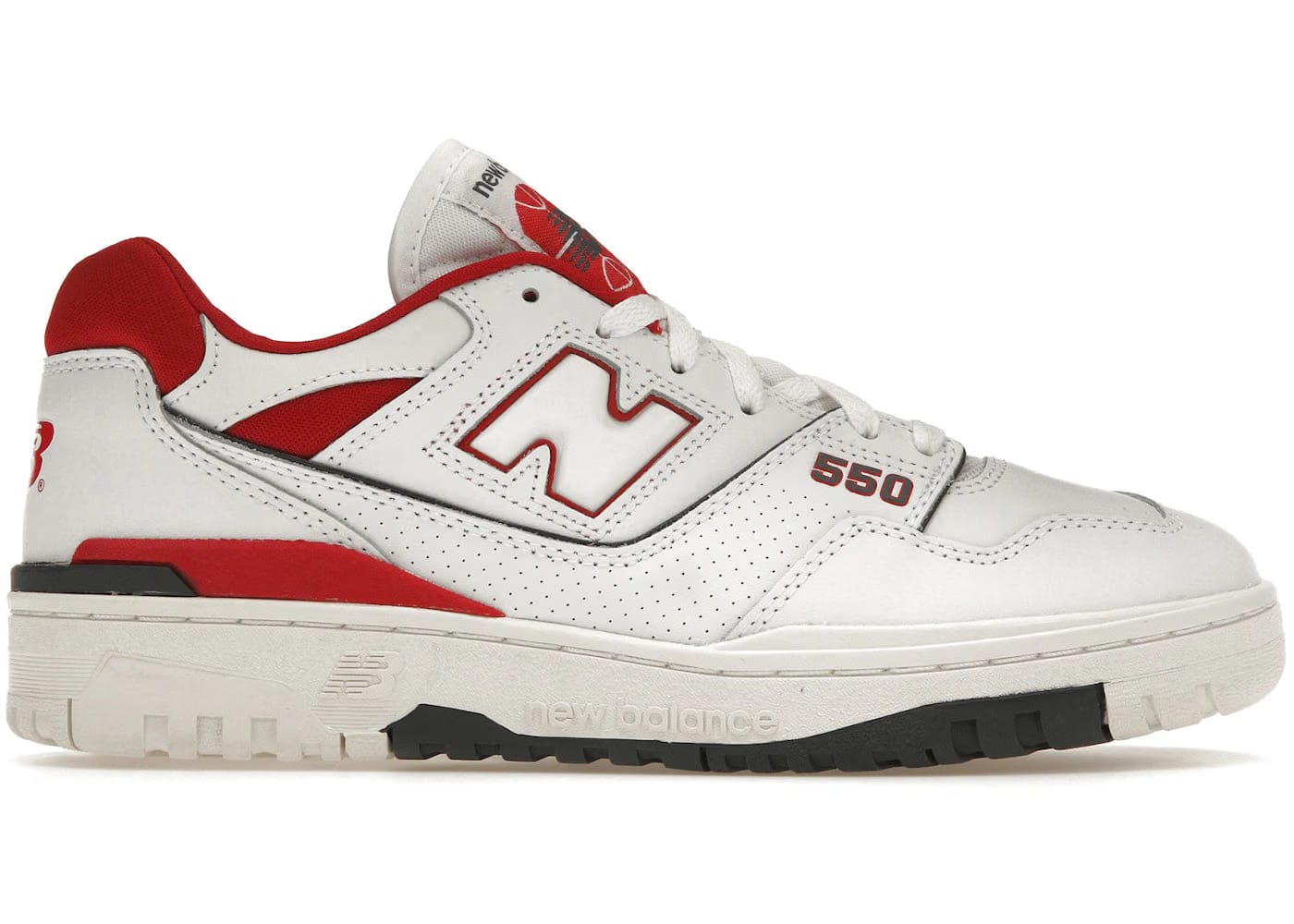 New Balance 550 White Team Red Navy Jd Sports Exclusive