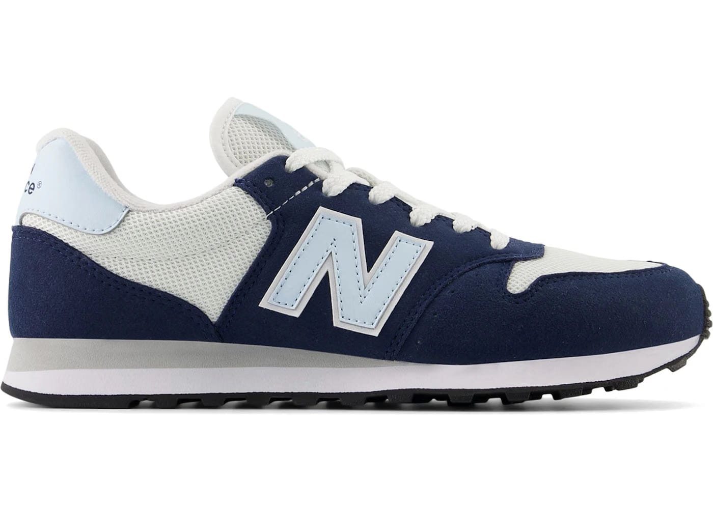 New Balance 500 Navy White Womens