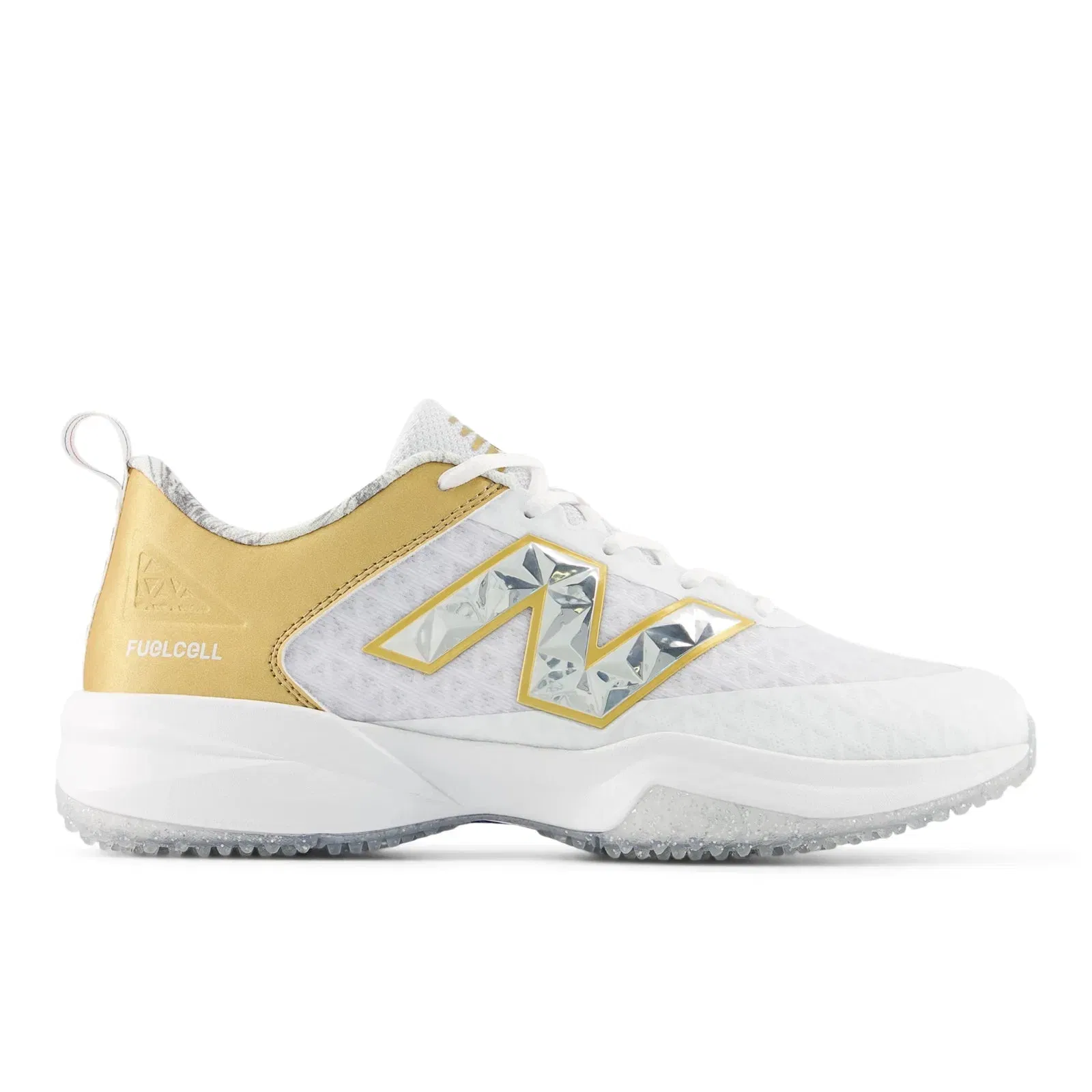 New Balance 4040 V8 Turf-Trainer Ring Season Silver With White Silver With White