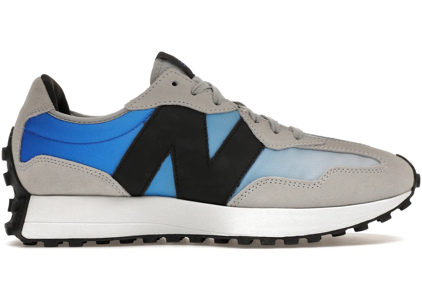 New Balance 327 Light Aluminum Cobalt Blue