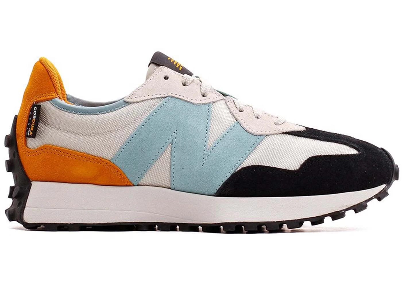 New Balance 327 Cordura Moonbeam Madras Orange