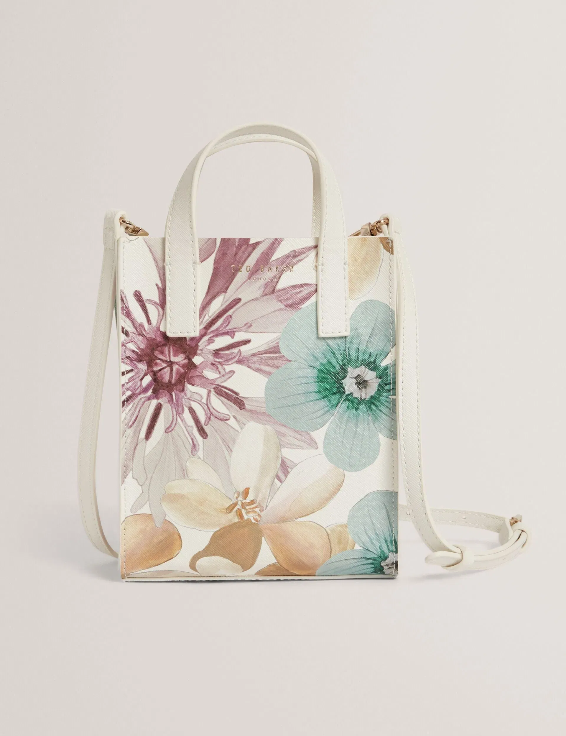 Ted Baker Helisi Pastel Petals Mini Icon Tote Bag Women's