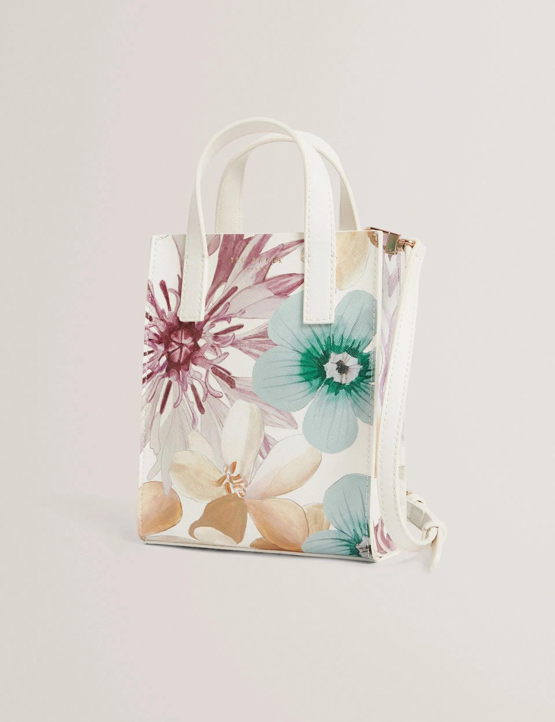 Ted Baker Helisi Pastel Petals Mini Icon Tote Bag Women's