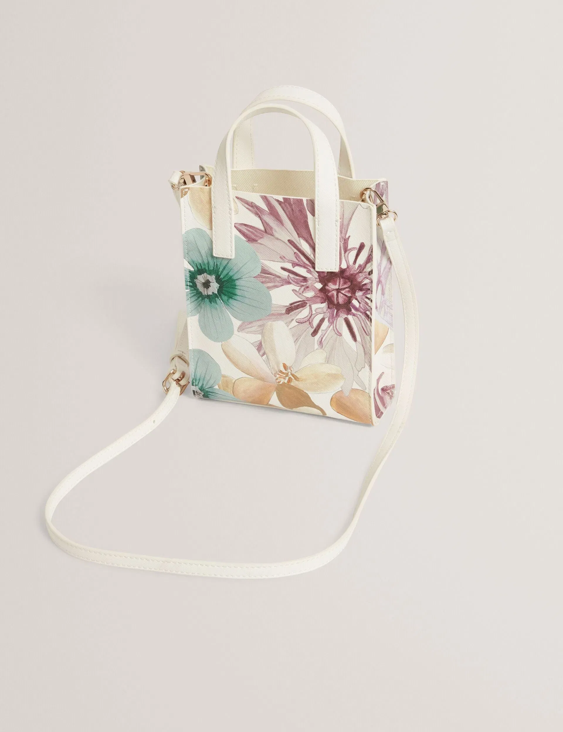 Ted Baker Helisi Pastel Petals Mini Icon Tote Bag Women's