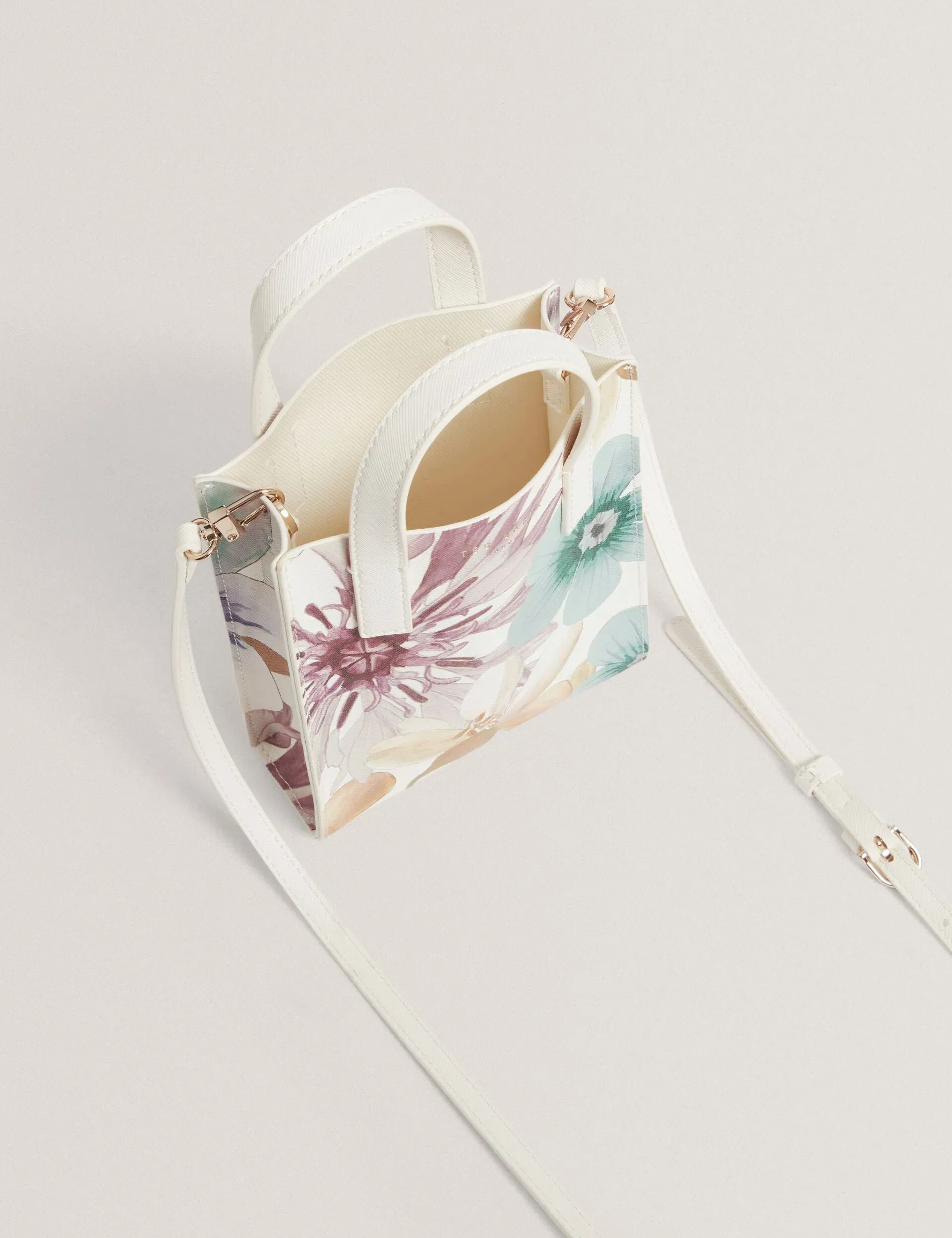 Ted Baker Helisi Pastel Petals Mini Icon Tote Bag Women's