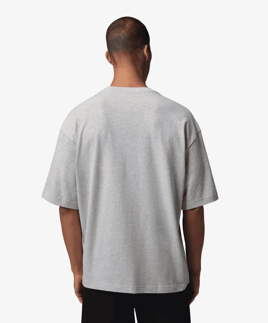 JORDAN | FLIGHT OVERSIZED GRAPHIC T-SHIRT { GREY HEATHER