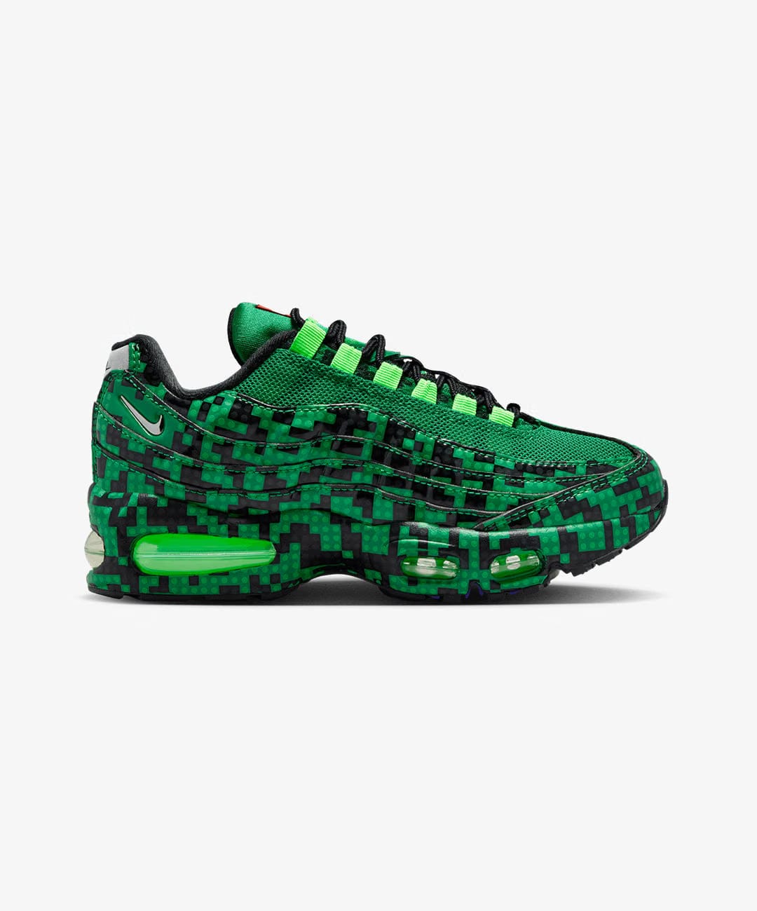 Nike | AIR MAX 95 X LEGO® COLLECTION (GS) { LUCKY GREEN/METALLIC SILVER-BLACK