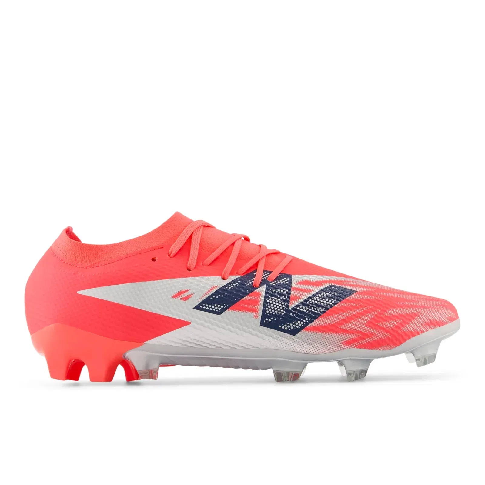 New Balance Furon Team Fg V8 Energy Red With Nb Navy And Light Cyclone Energy Red With Nb Navy And Light Cyclone