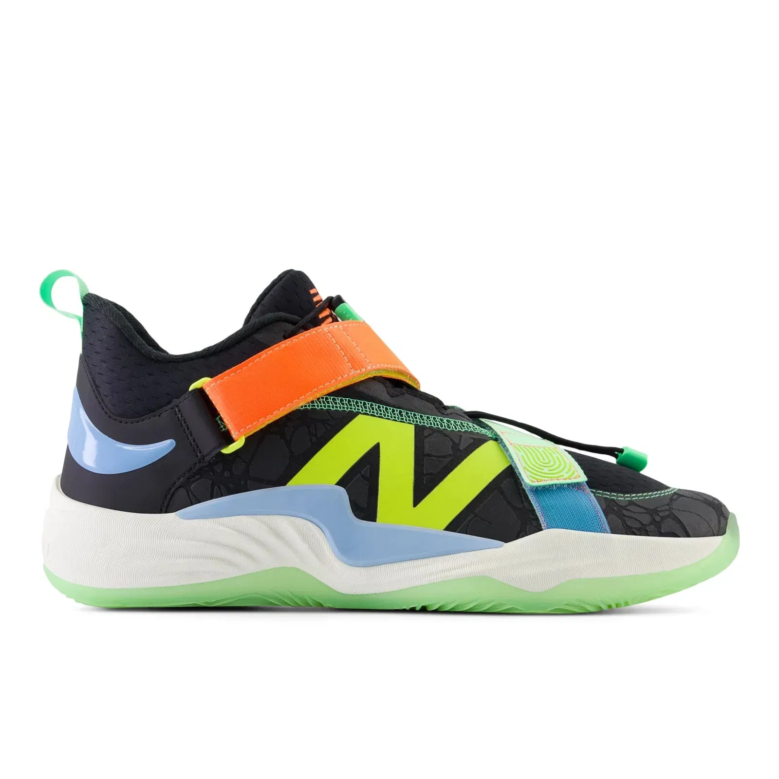 New Balance Fuelcell Lindor 2 Pre-Game Black With Neon Dragonfly And Electric Jade Black With Neon Dragonfly And Electric Jade