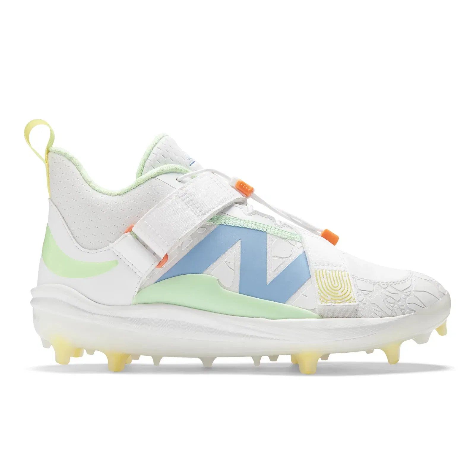 New Balance Fuelcell Lindor 2 Comp Optic White With Neon Dragonfly And Electric Jade Optic White With Neon Dragonfly And Electric Jade