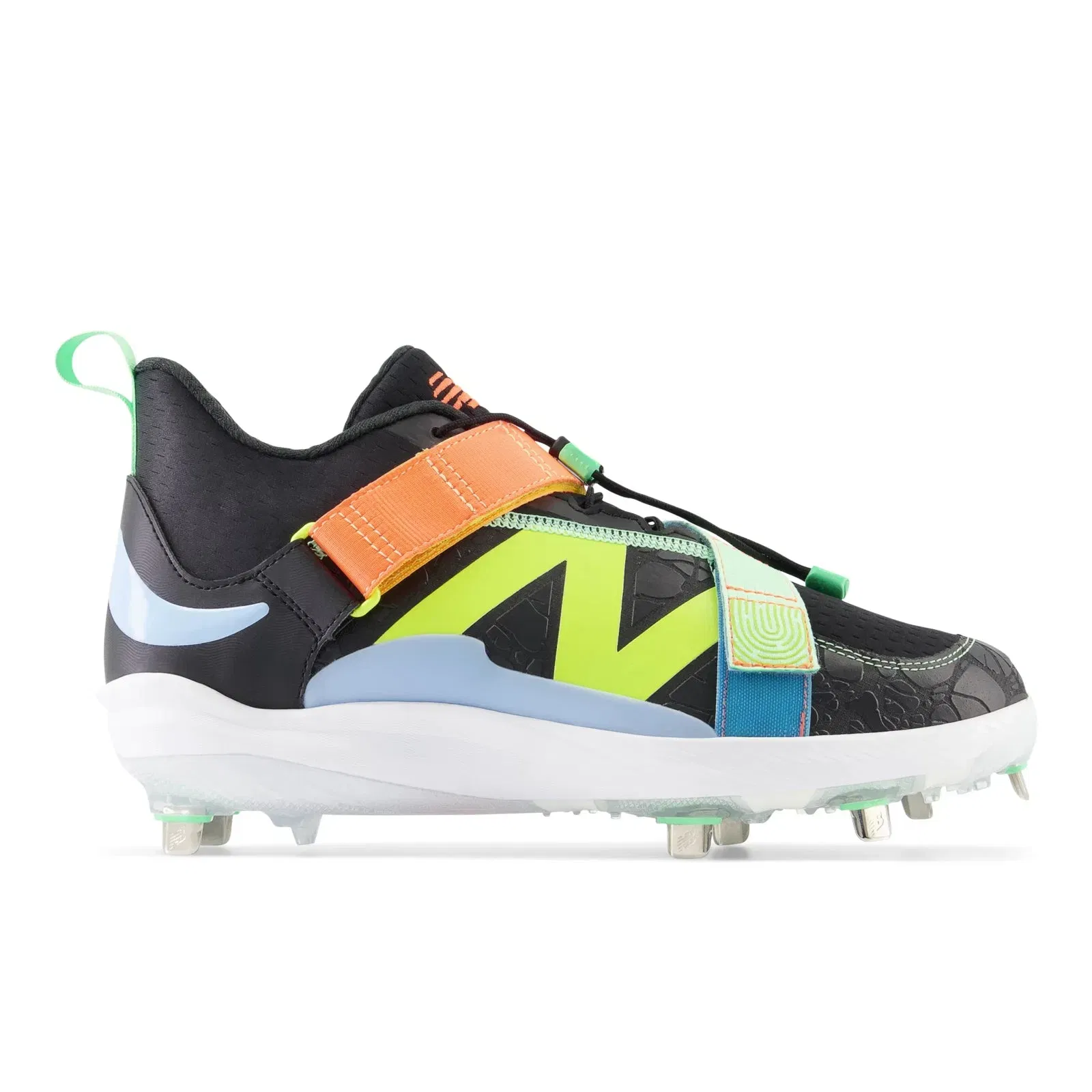 New Balance Fuelcell Lindor 2 Black With Neon Dragonfly And Electric Jade Black With Neon Dragonfly And Electric Jade