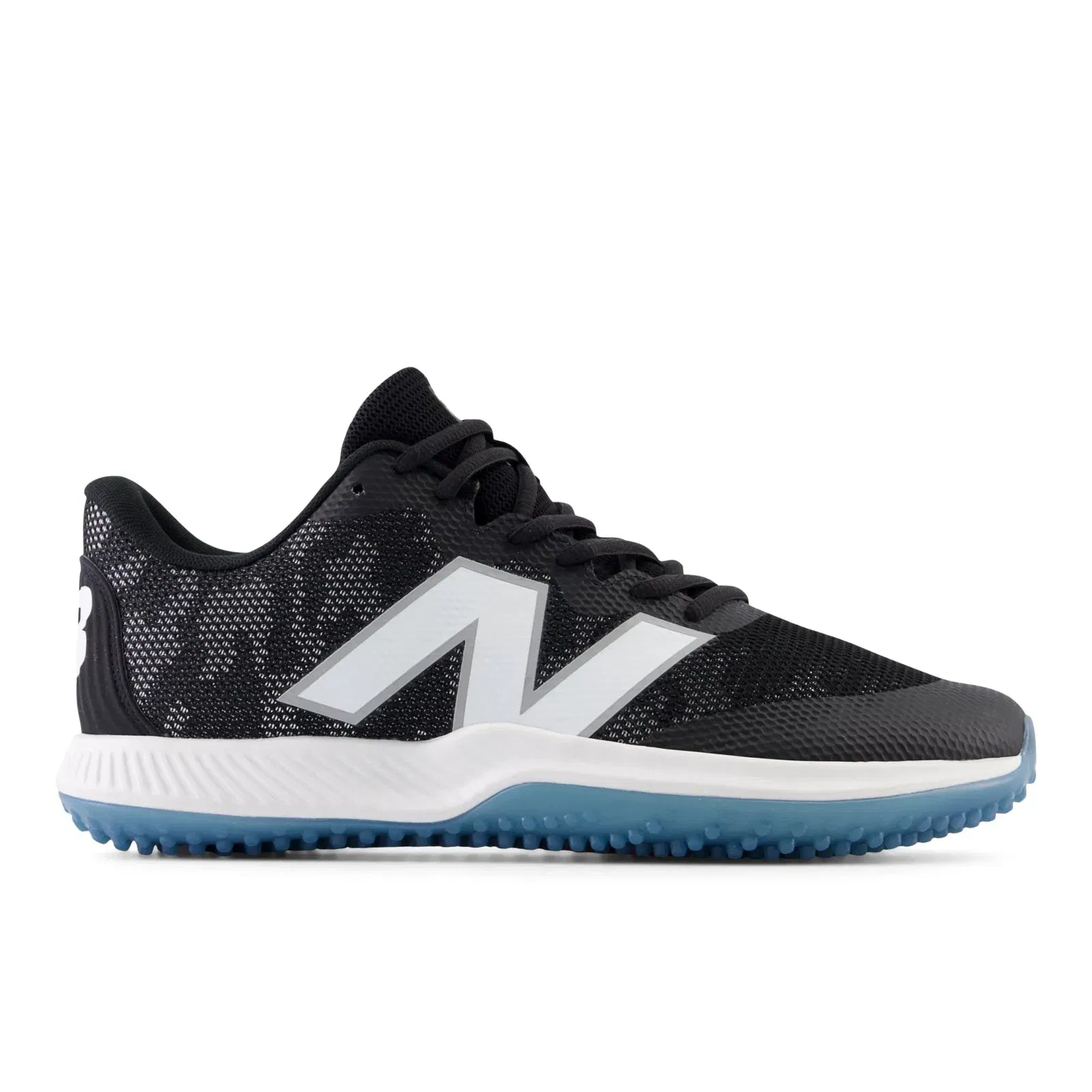 New Balance Fuelcell 4040V7 Turf Trainer Black With Optic White And Ice Blue Black With Optic White And Ice Blue