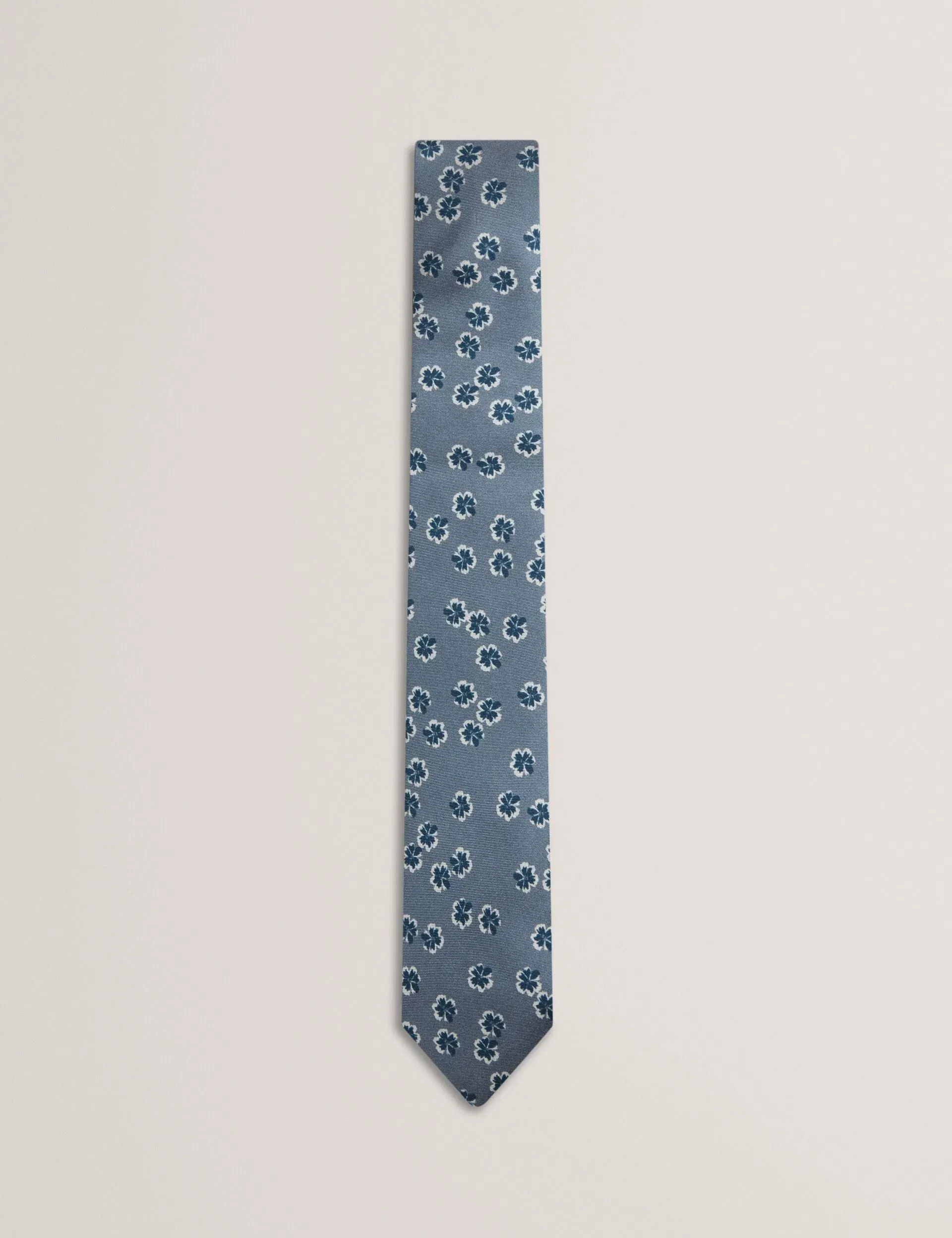 Ted Baker Raffeal Scattered Floral Print Silk Tie