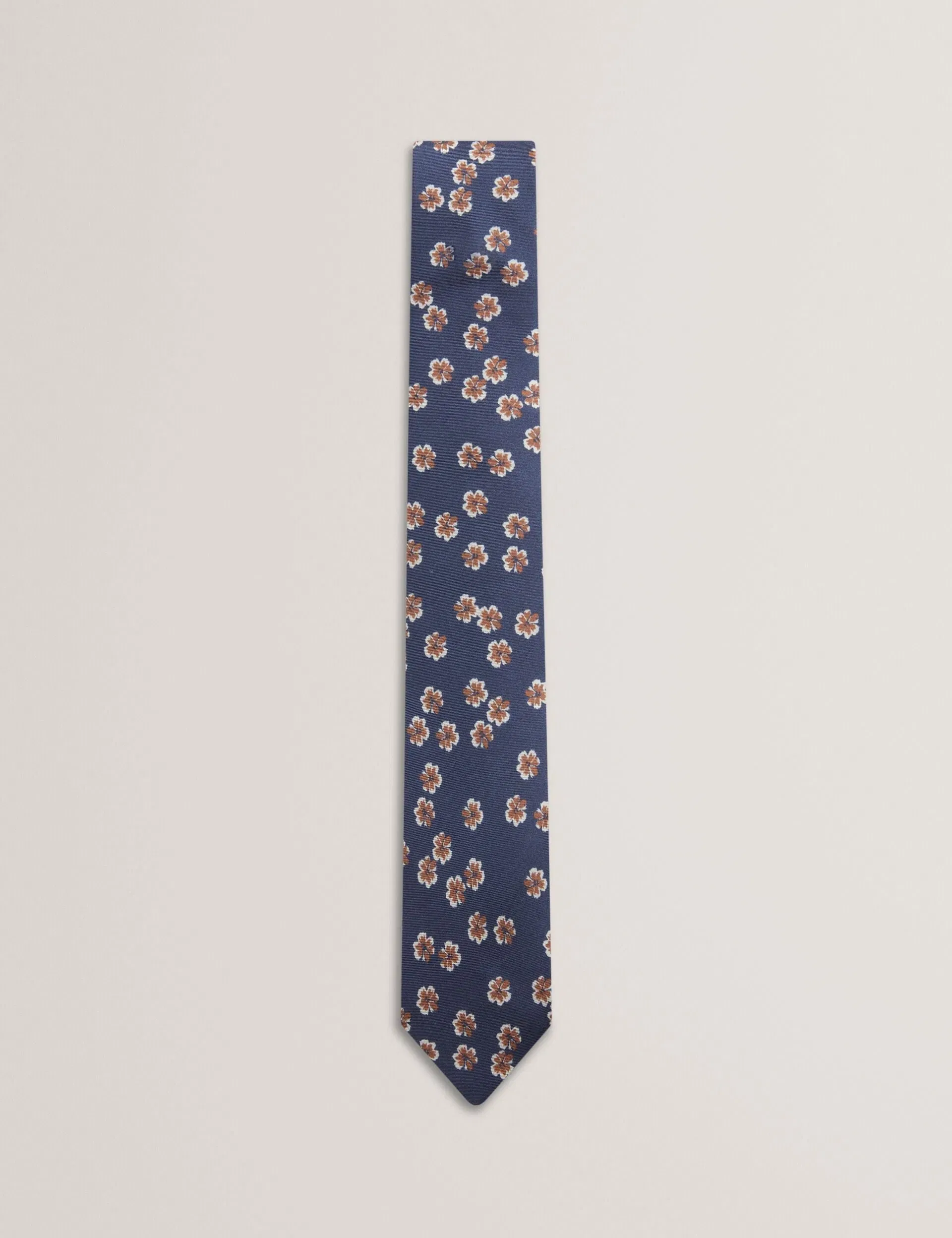 Ted Baker Raffeal Scattered Floral Print Silk Tie