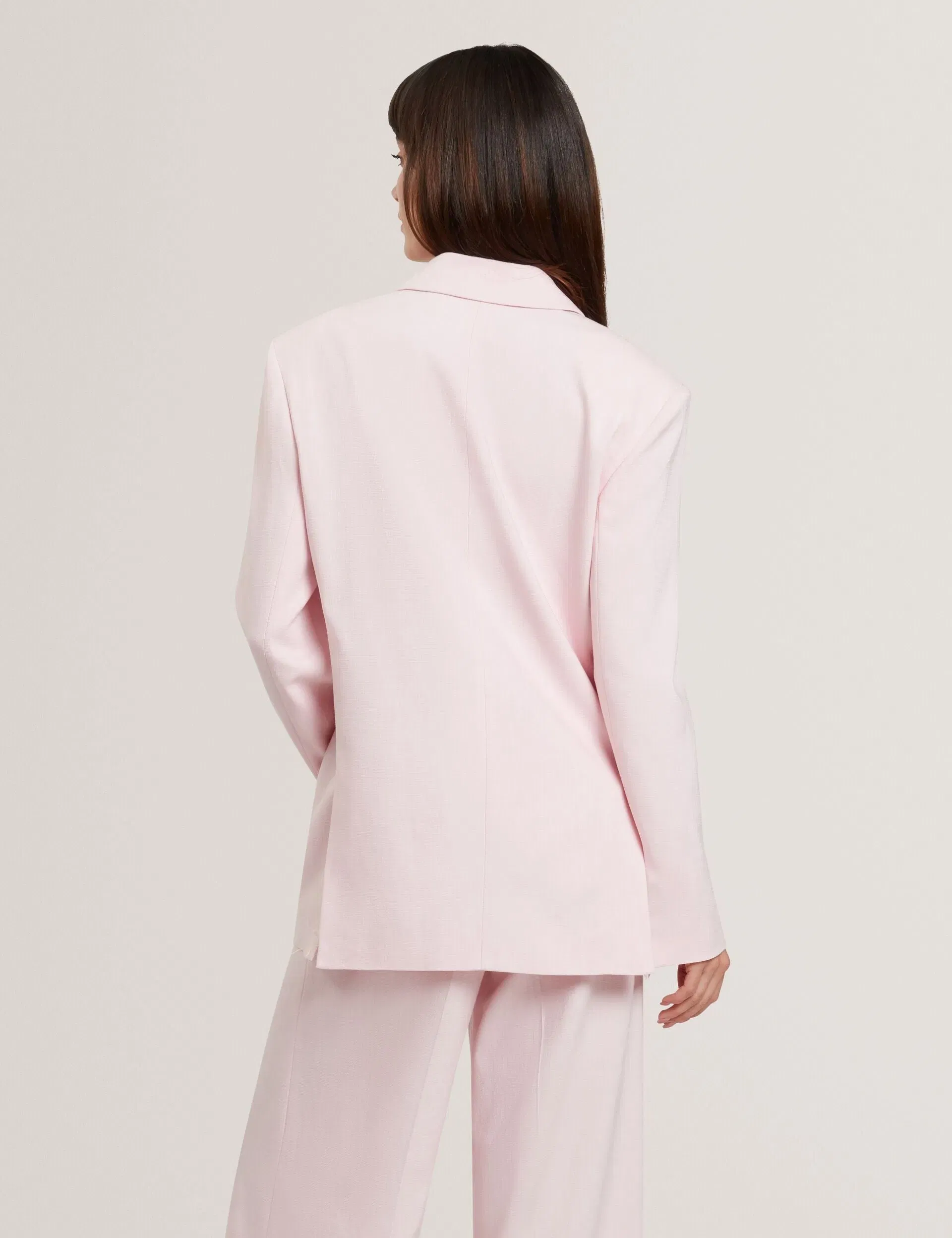 Ted Baker Peyaan Relaxed Wrap Front Woven Blazer Women's