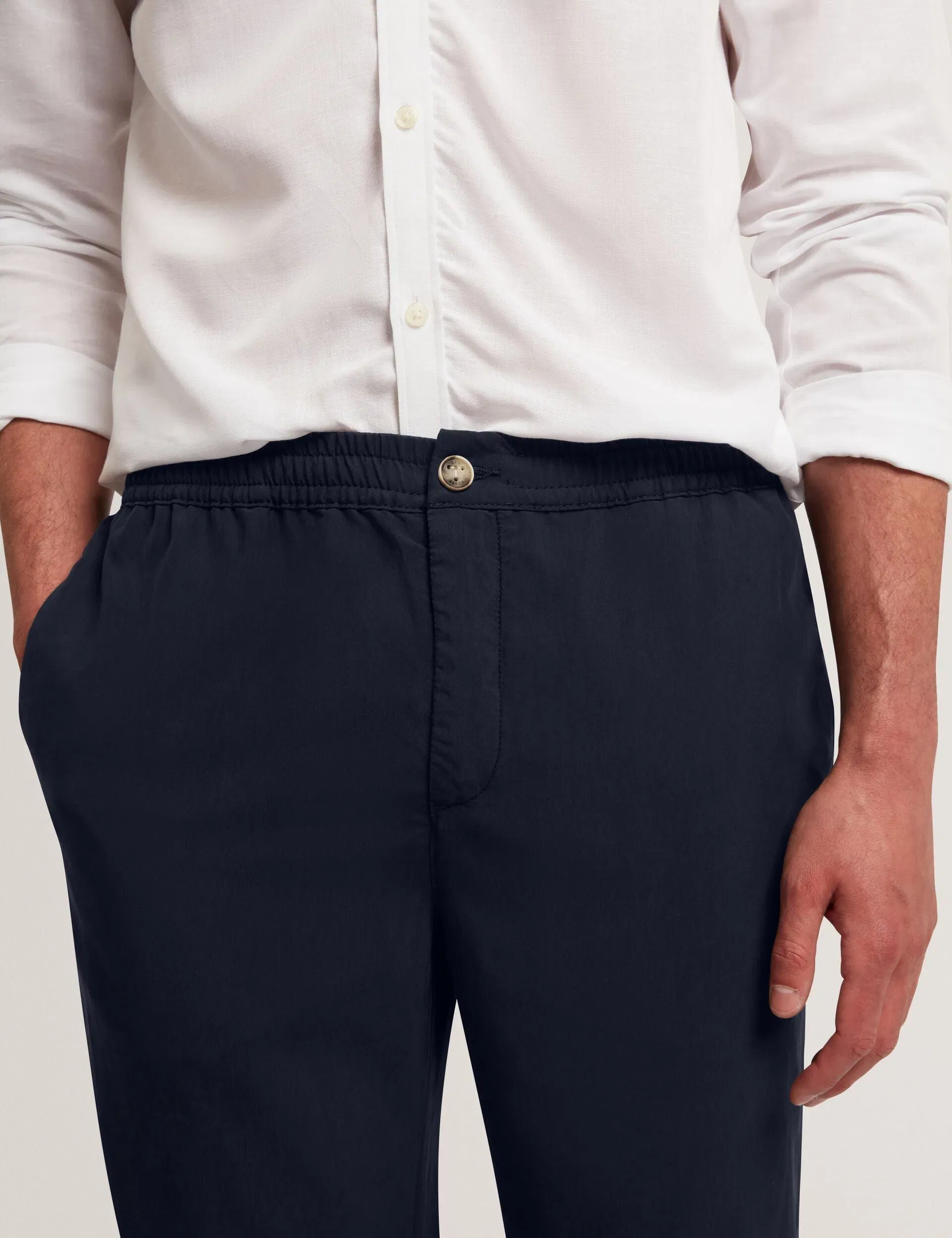Ted Baker Kiilian Tapered Leg Woven Pullon Trousers