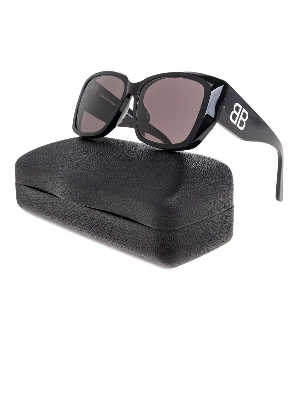 BB logo rectangle sunglasses