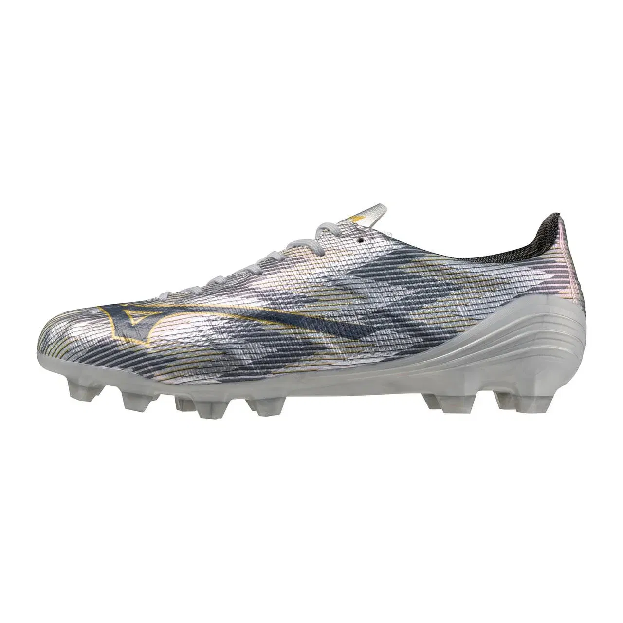 Mizuno Alpha Ii Pro Fg Firm Ground Soccer Cleat Red Black