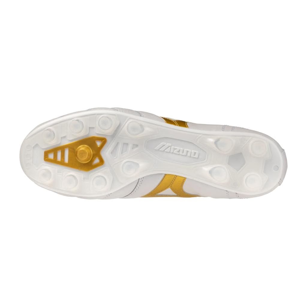 Mizuno Morelia Ii Made In Japan Kl Soccer Cleat White Gold