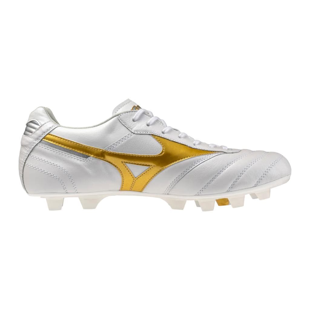 Mizuno Morelia Ii Made In Japan Kl Soccer Cleat White Gold