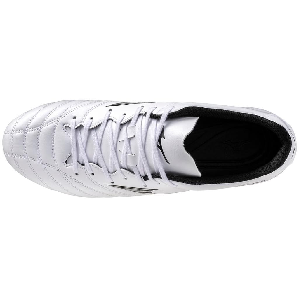 Mizuno Monarcida Neo Iii Select Fg Firm Ground Soccer Cleat White Black