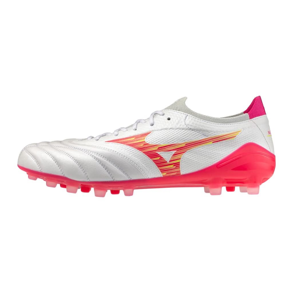 Mizuno Morelia Neo Iv Beta Elite Ag Artificial Grass Kl Soccer Cleat White Pink Tetra