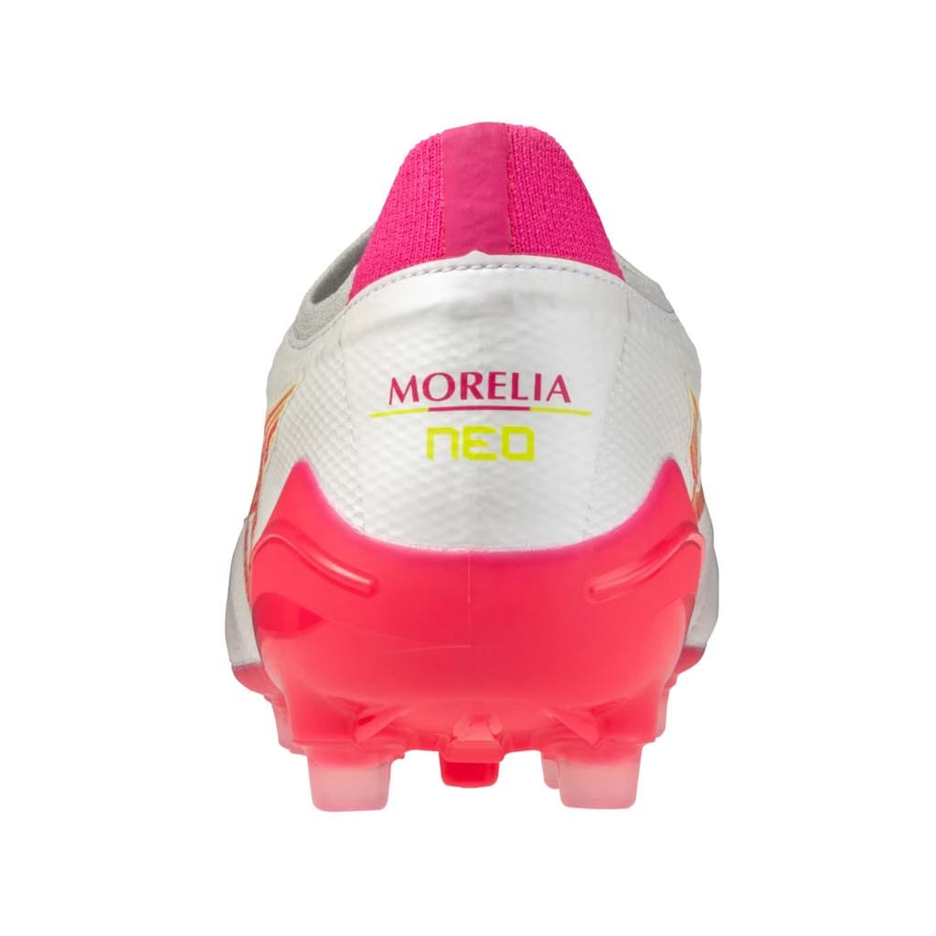 Mizuno Morelia Neo Iv Beta Elite Ag Artificial Grass Kl Soccer Cleat White Pink Tetra