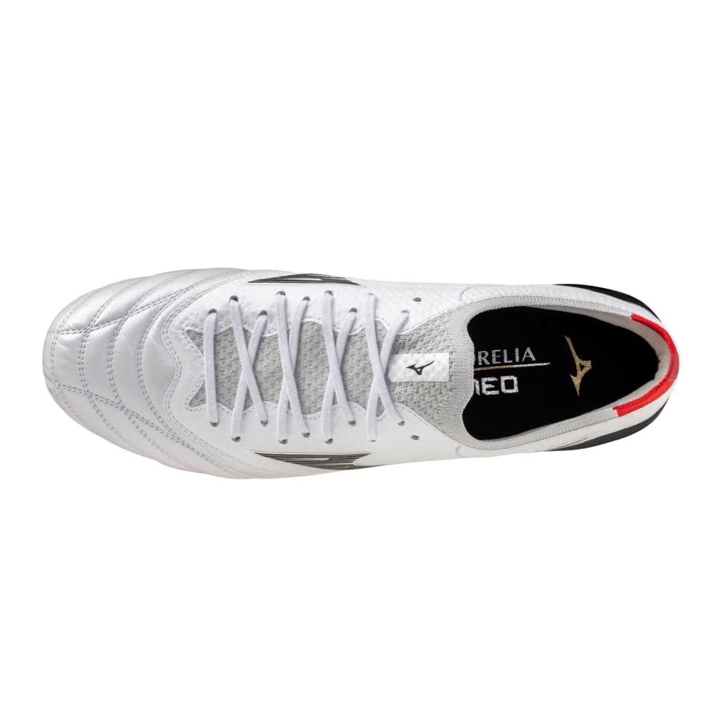 Mizuno Morelia Neo Iv Beta Elite Ag Artificial Grass Kl Soccer Cleat White Black