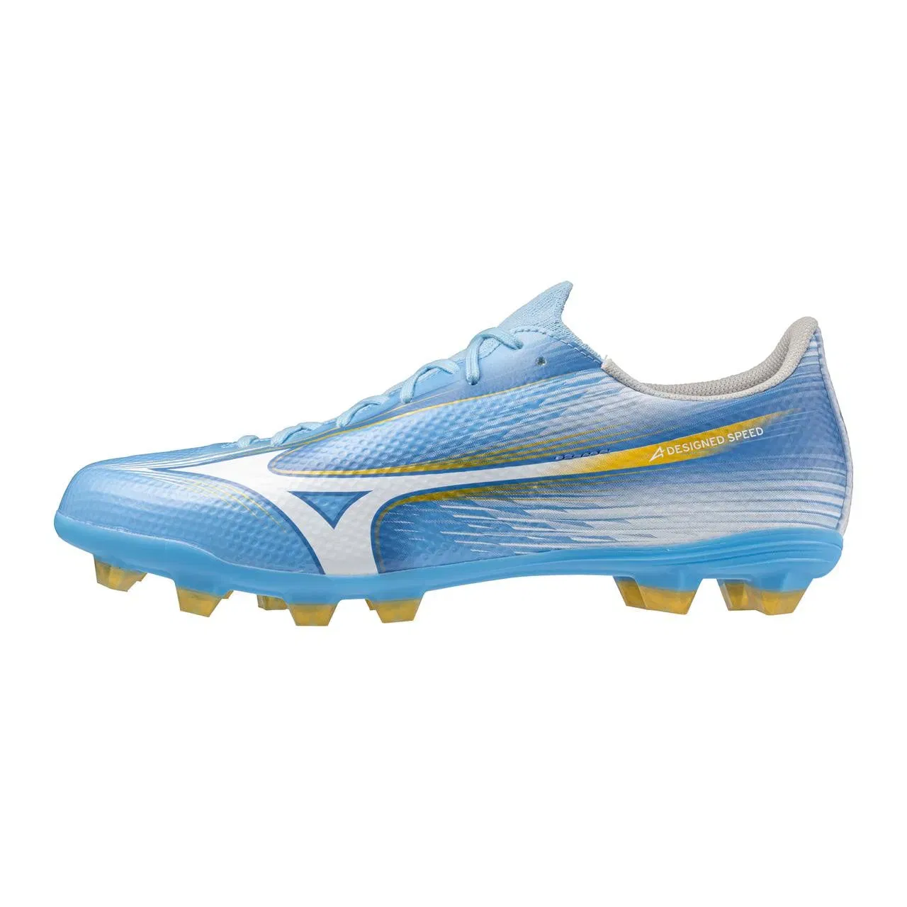 Mizuno Alpha Iii Select Fg Firm Ground Soccer Cleat Celeste White