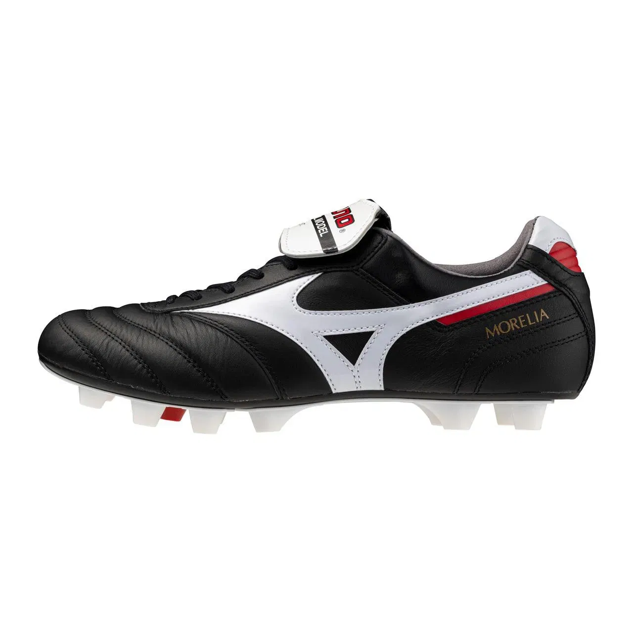 Mizuno Morelia Ii Made In Japan Kl Soccer Cleat Flap Tongue Black White