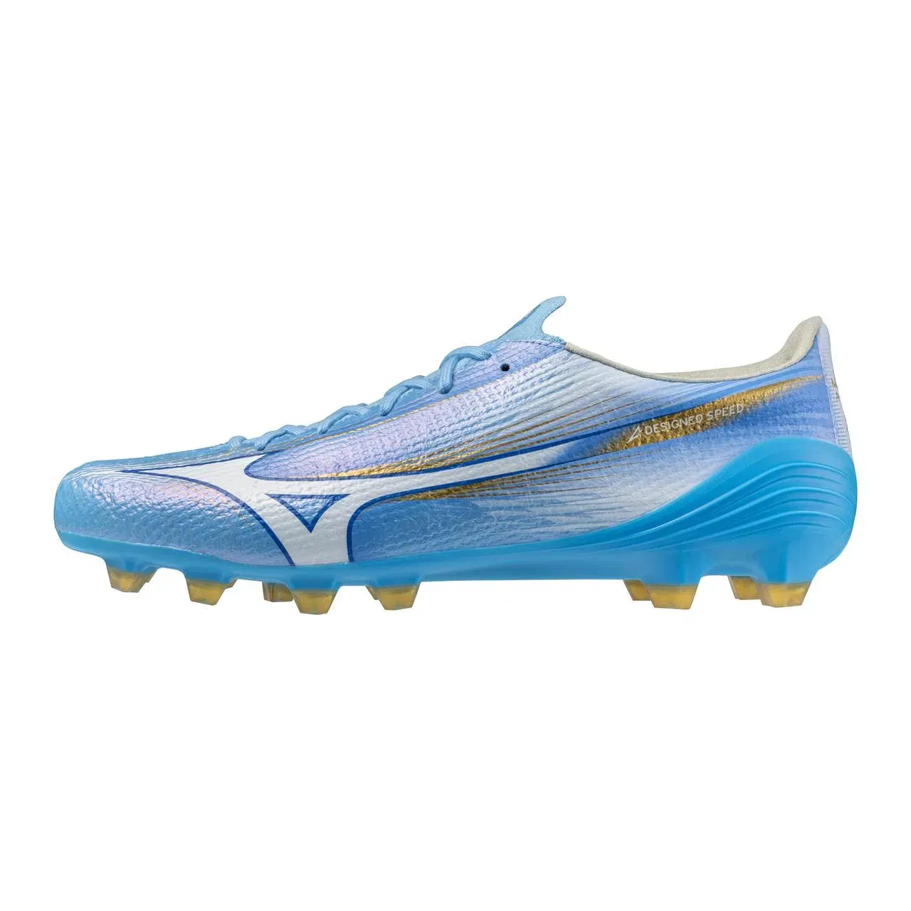 Mizuno Alpha Iii Elite Fg Firm Ground Soccer Cleat Celeste White