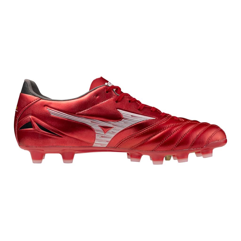 Mizuno Morelia Neo Iv Pro Fg Firm Kl Ground Soccer Cleat Red White