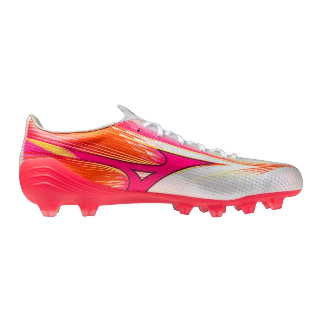 Mizuno Alpha Iii Japan Made In Fg Firm Ground Soccer Cleat White Fuchsia Purple