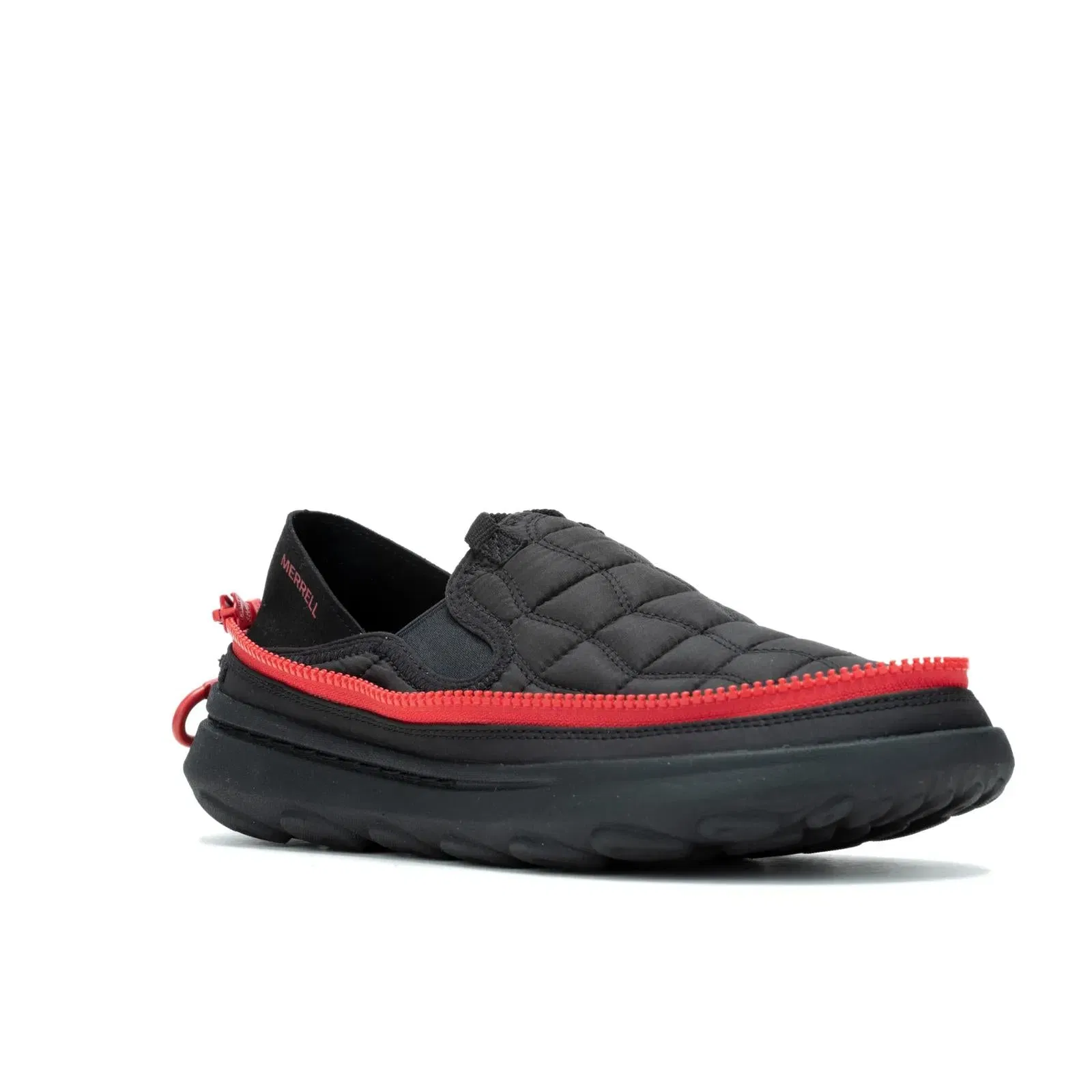 Merrell Men's Hut Moc 2 Packable Black/Lava