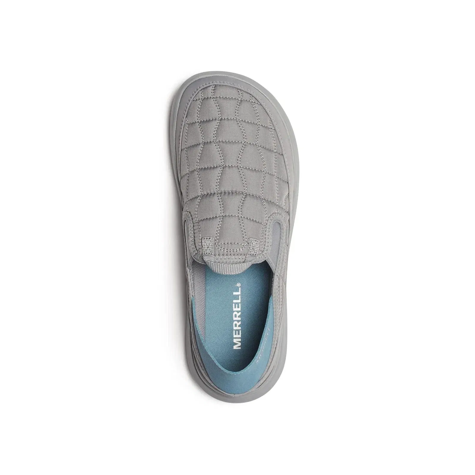 Merrell Men's Hut Moc 2 Cement/Stone Blue
