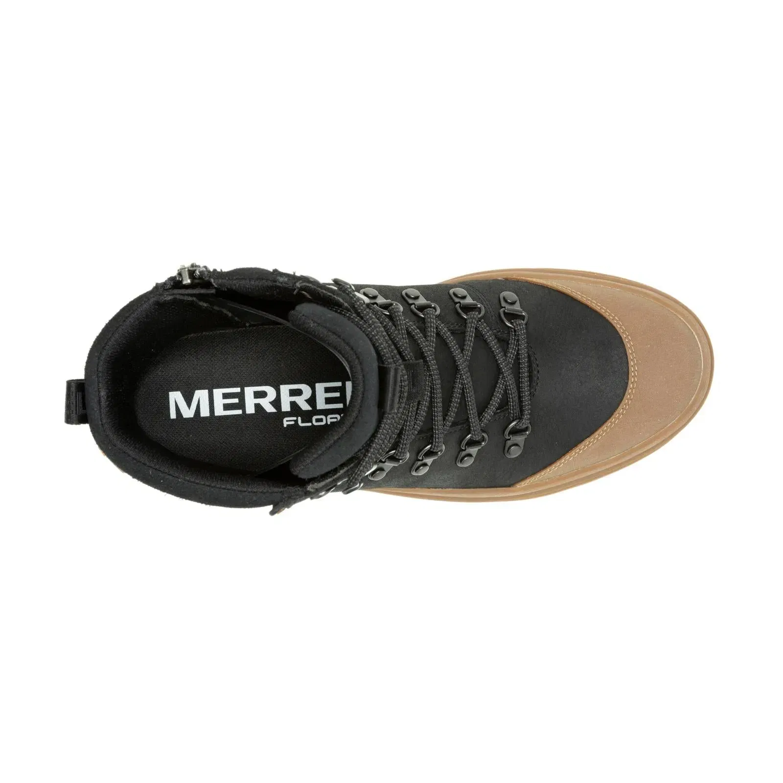 Merrell Women's Harper Lace Zip Waterproof Black/Gum