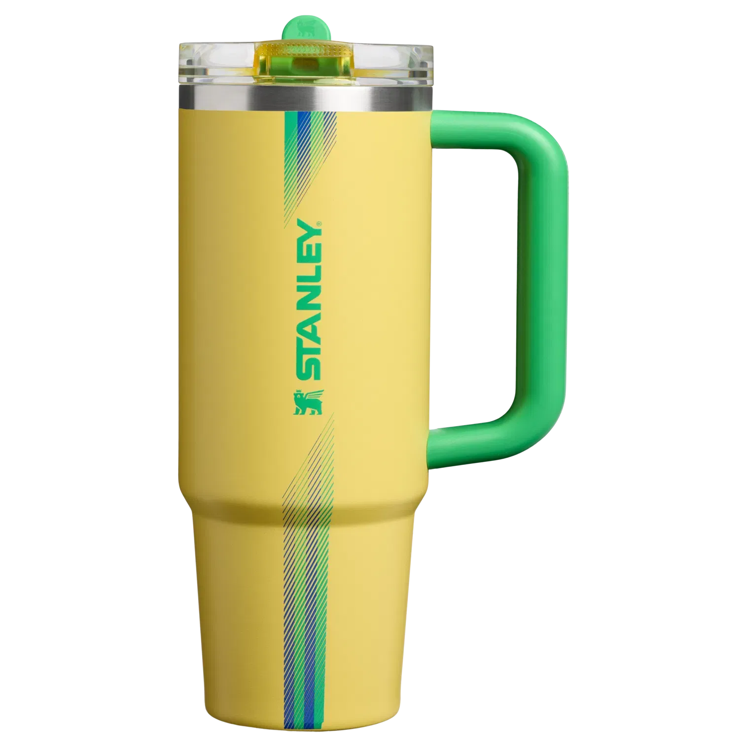 The Country Collection Quencher ProTour Flip Straw Tumbler | 30 OZ Team Yellow Green