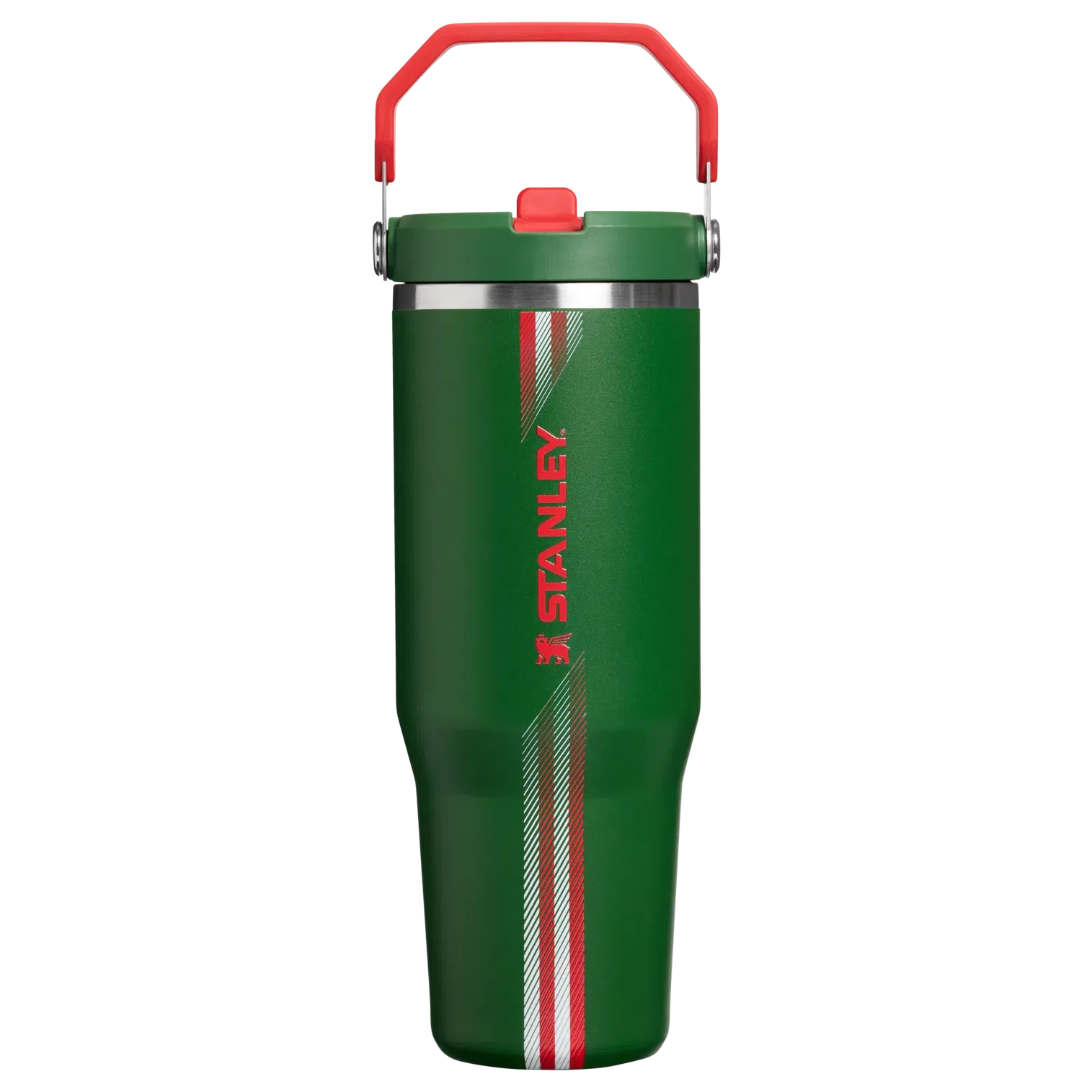 The Country Collection IceFlow Tumbler | 30 OZ Team Dark Green Red