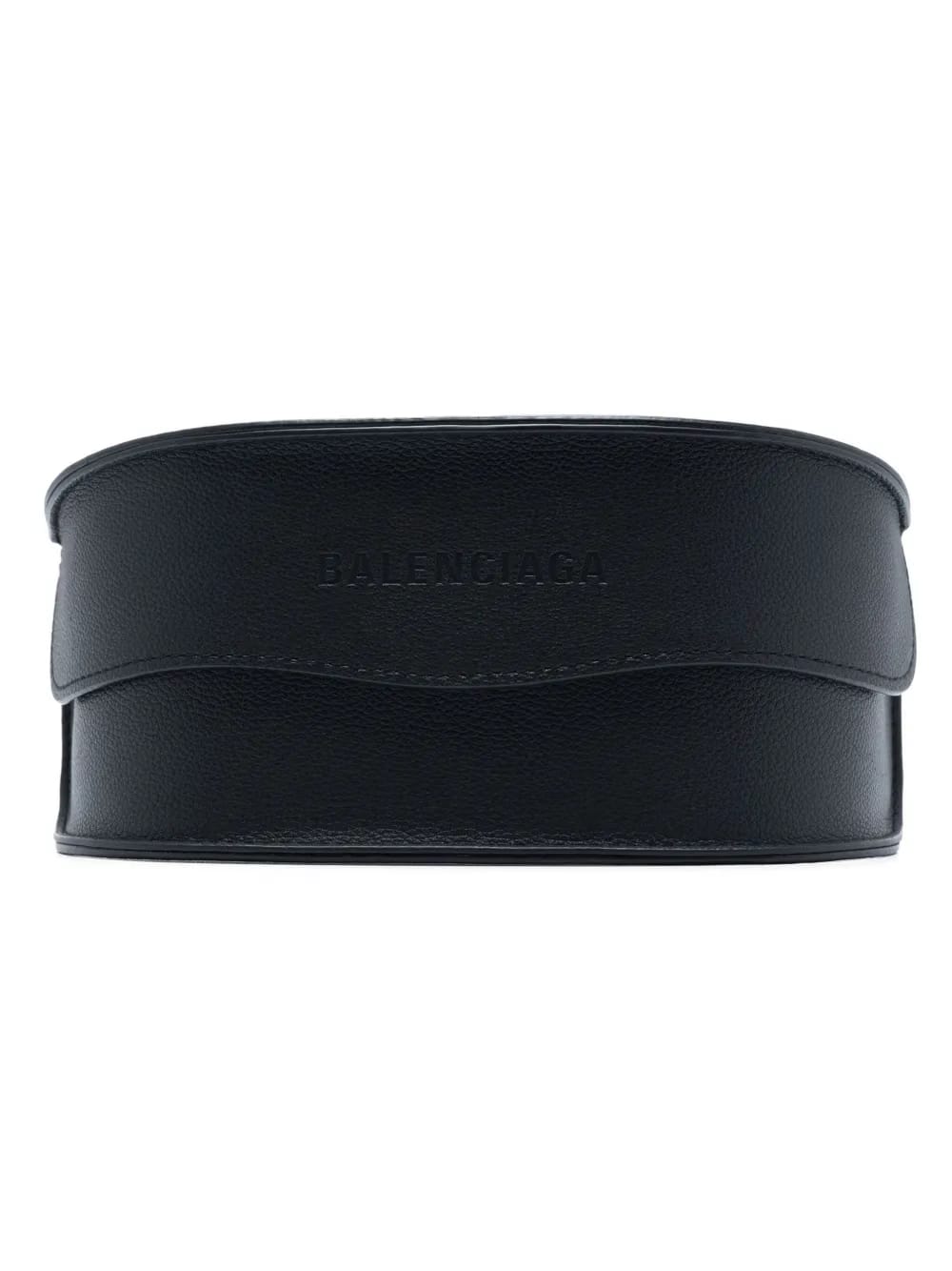 Bossy oval-frame sunglasses
