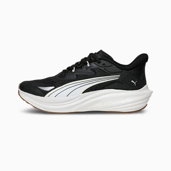 Puma Darter Pro Flexknit Running Shoes Puma Black-Warm White-Gum