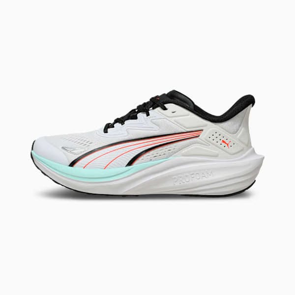 Puma Darter Pro Flexknit Running Shoes Puma White-Puma Black-Mint Melt