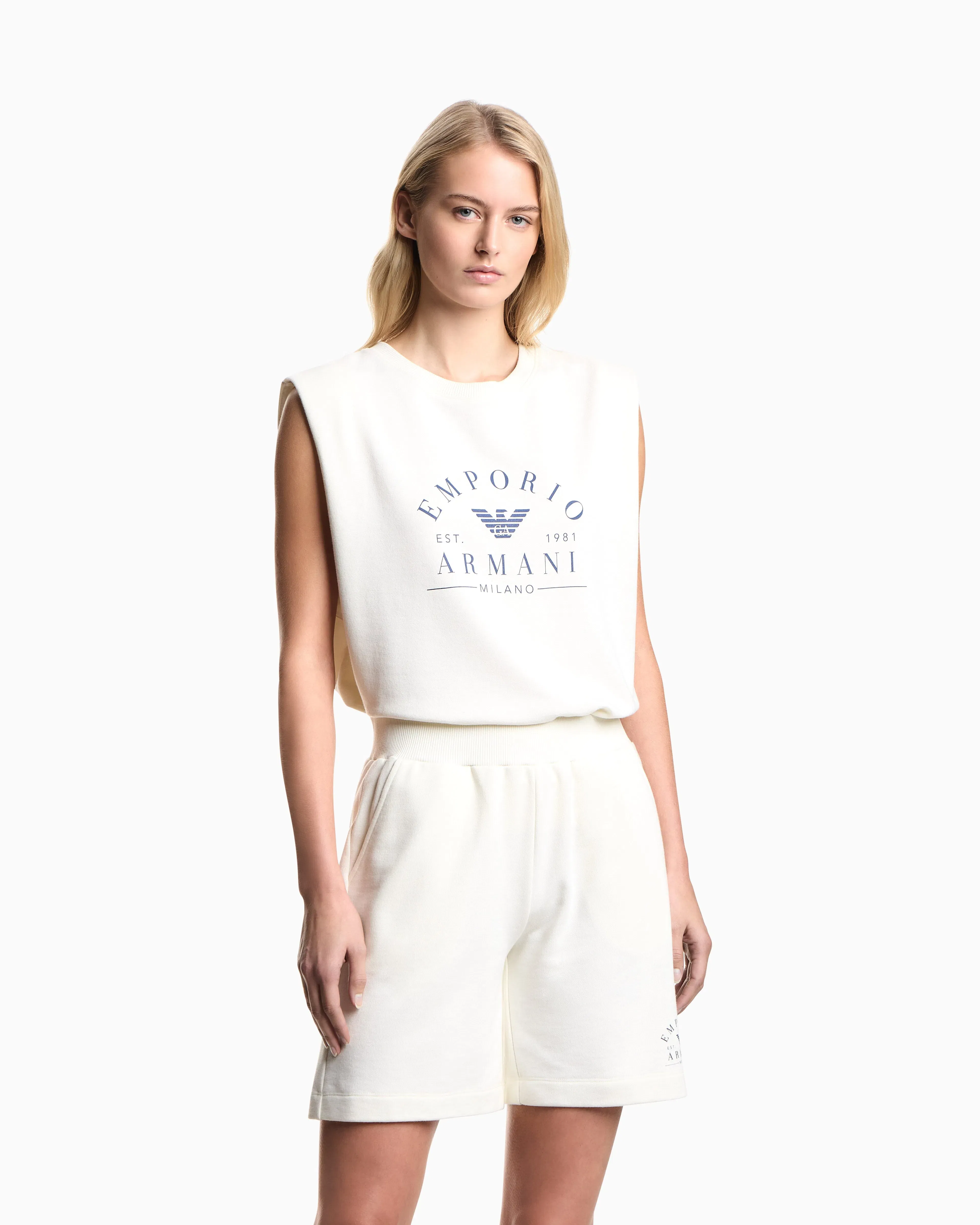 Emporio Armani Iconic jersey loungewear shorts