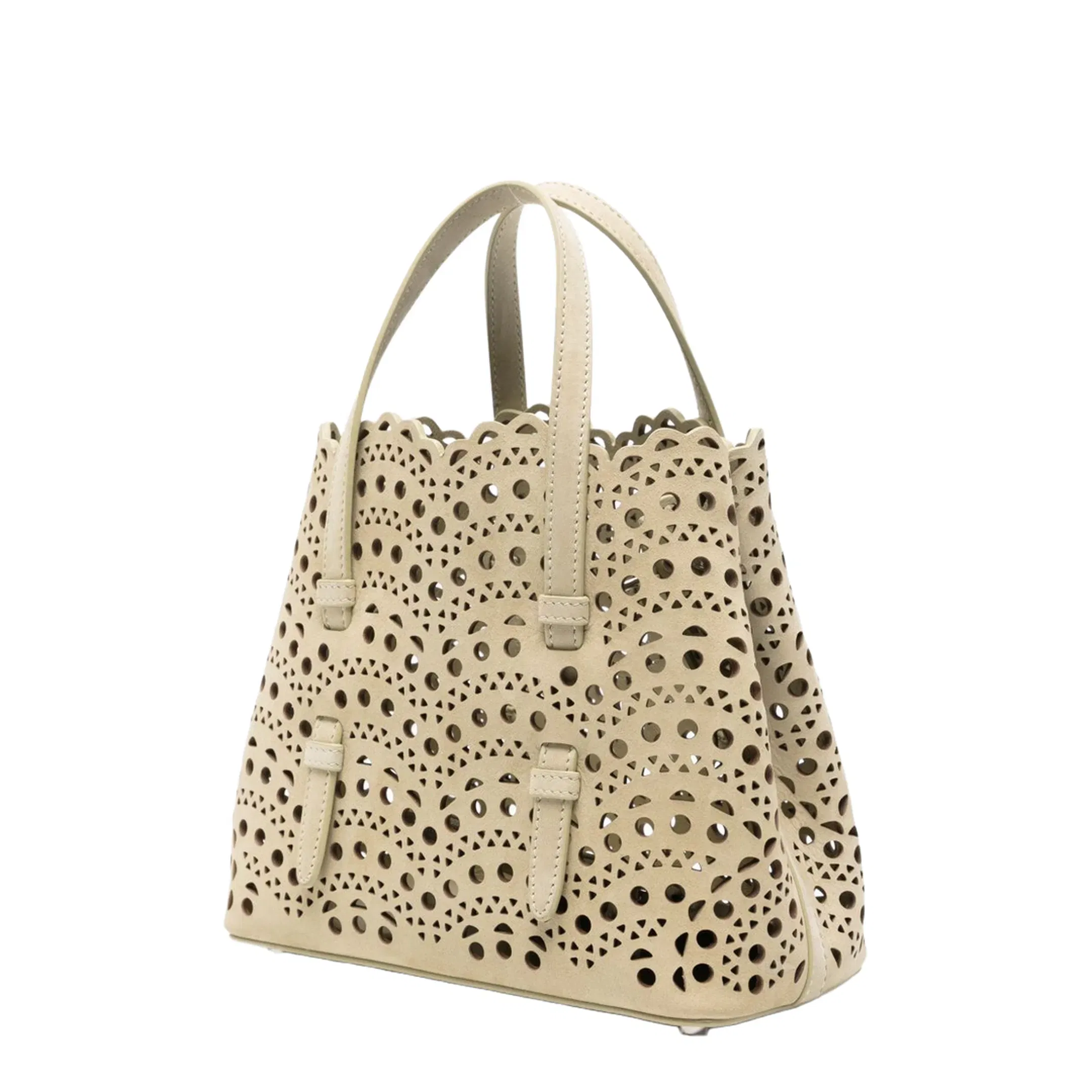 Mina 20 Nubuck Crossbody - Almond Green