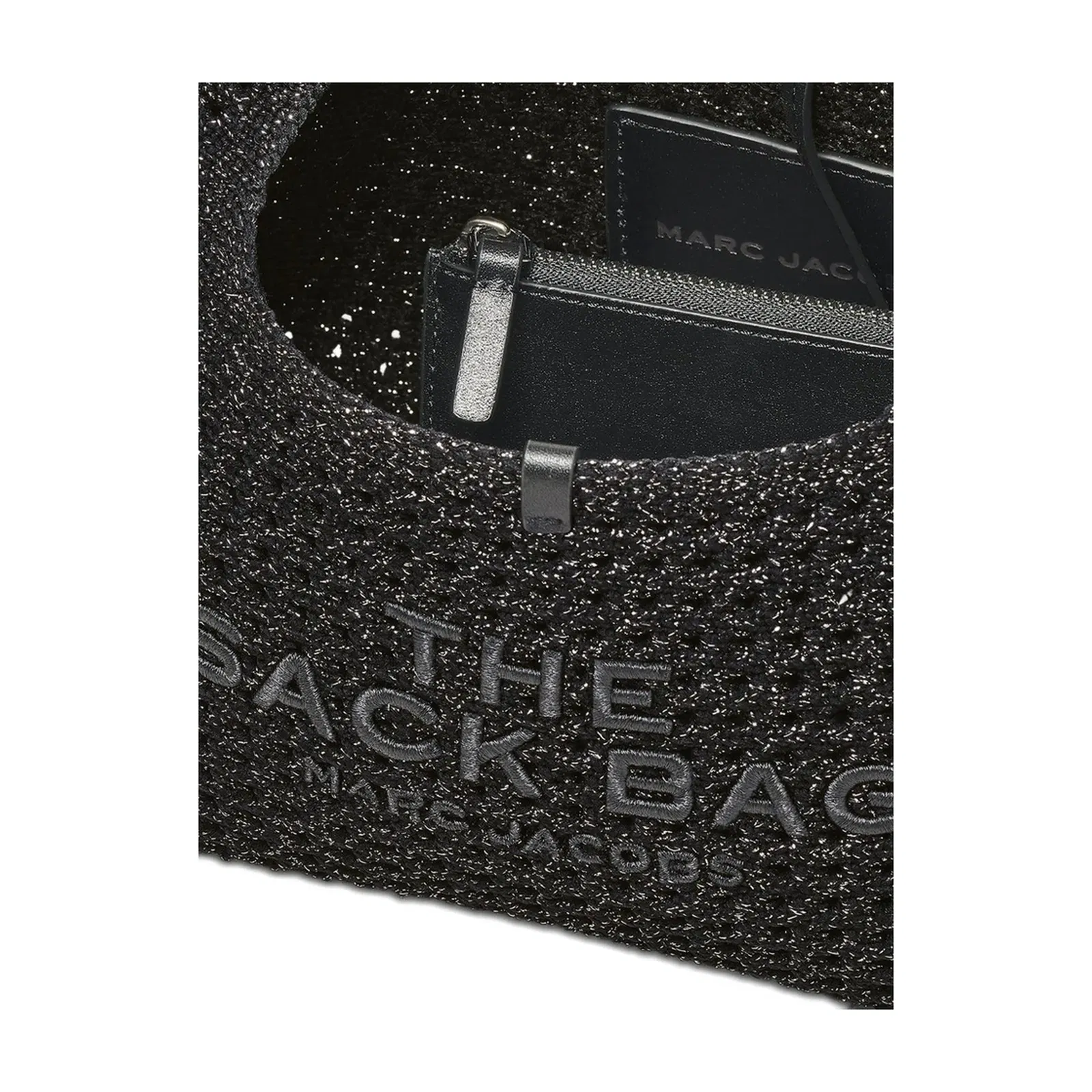 The Mini Sack One Size Crochet Sack Bag - ONYX
