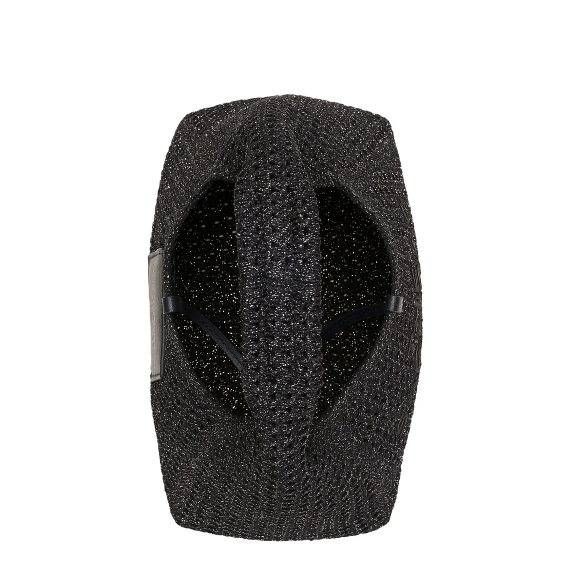 The Mini Sack One Size Crochet Sack Bag - ONYX