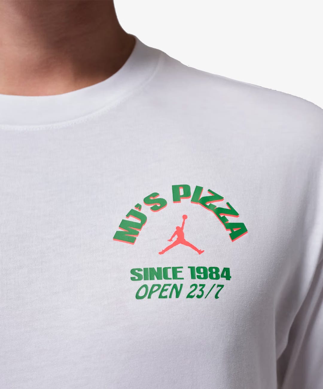 JORDAN | JORDAN GRAPHIC T-SHIRT { WHITE/INFRARED 23