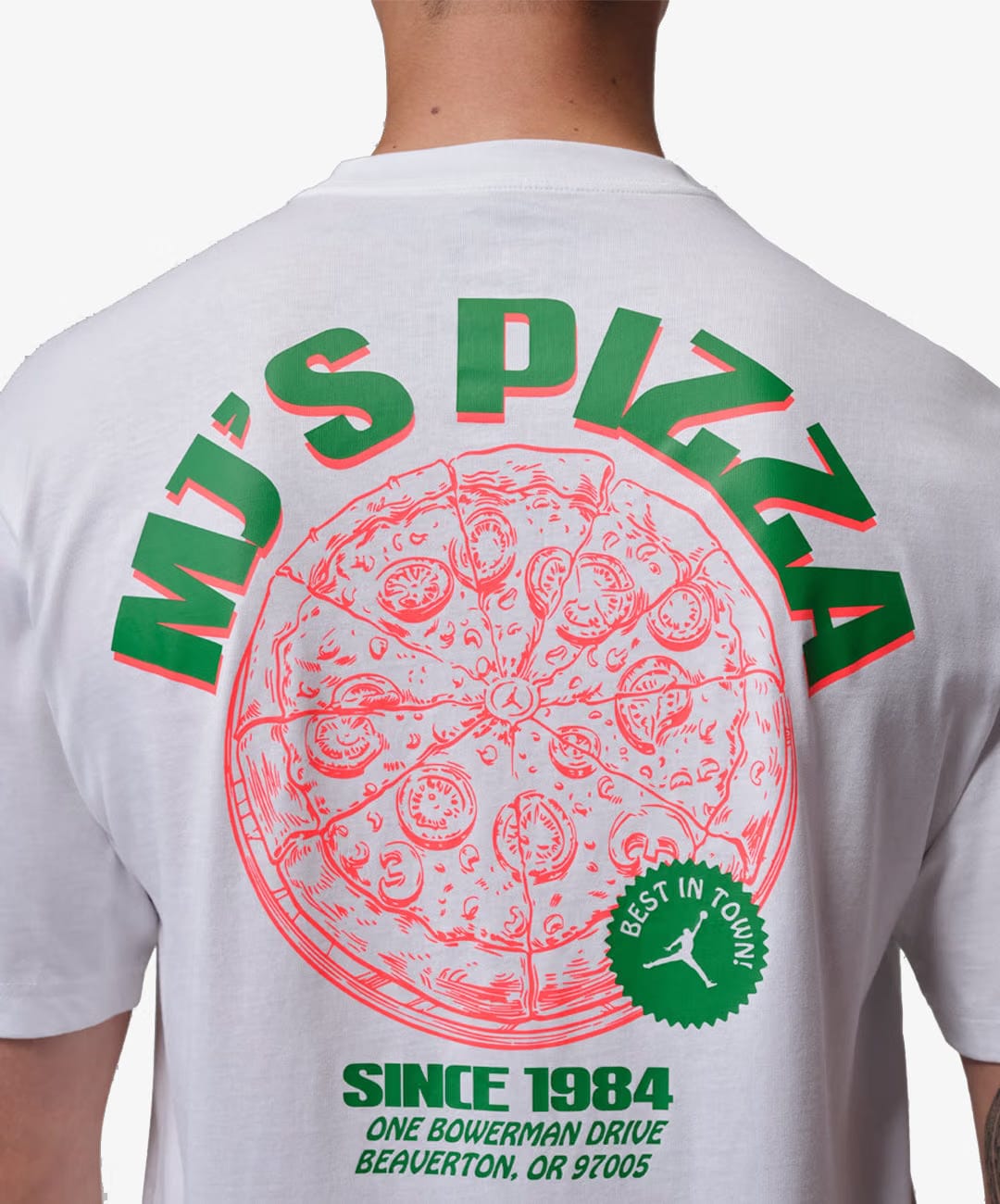 JORDAN | JORDAN GRAPHIC T-SHIRT { WHITE/INFRARED 23