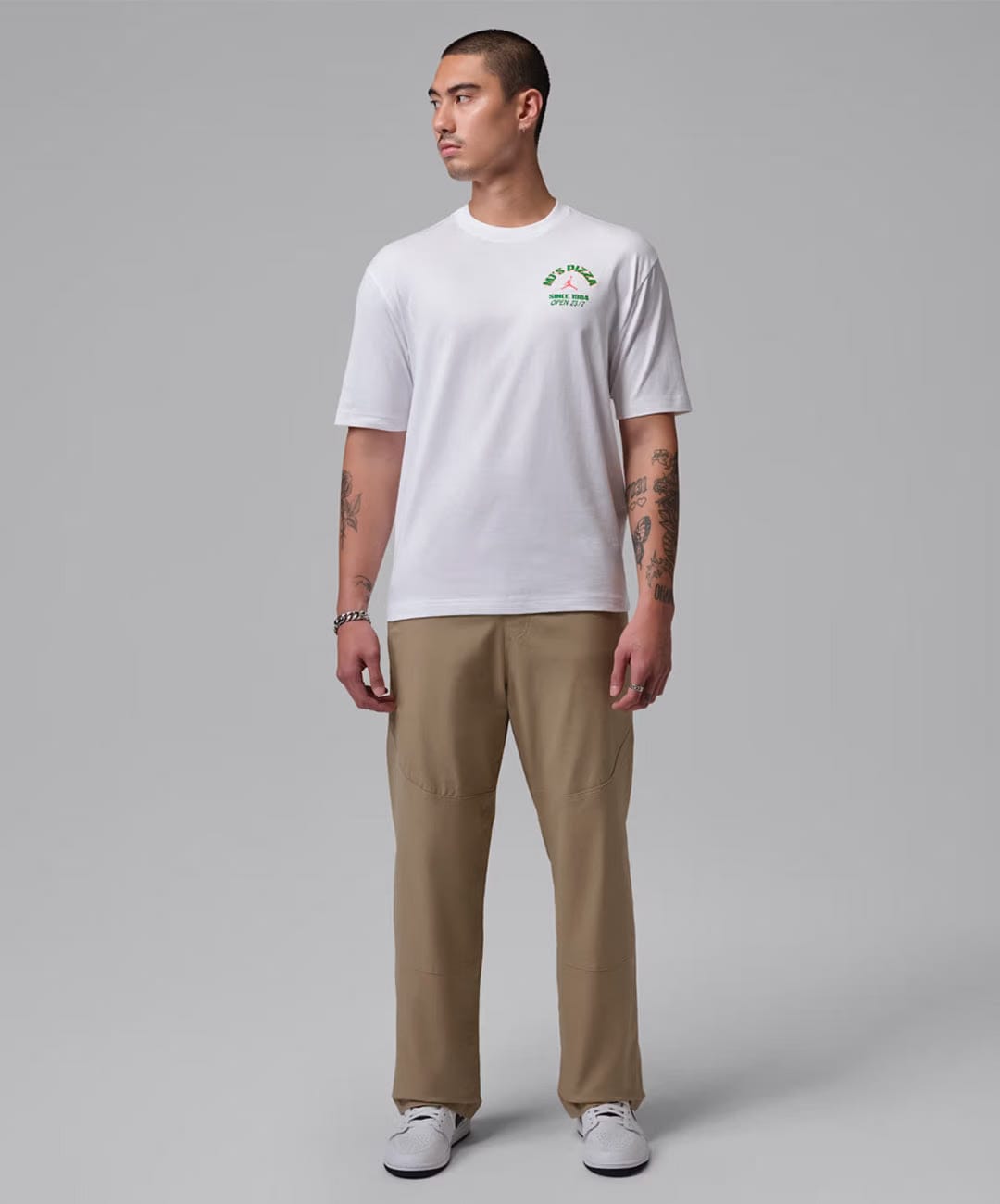JORDAN | JORDAN GRAPHIC T-SHIRT { WHITE/INFRARED 23