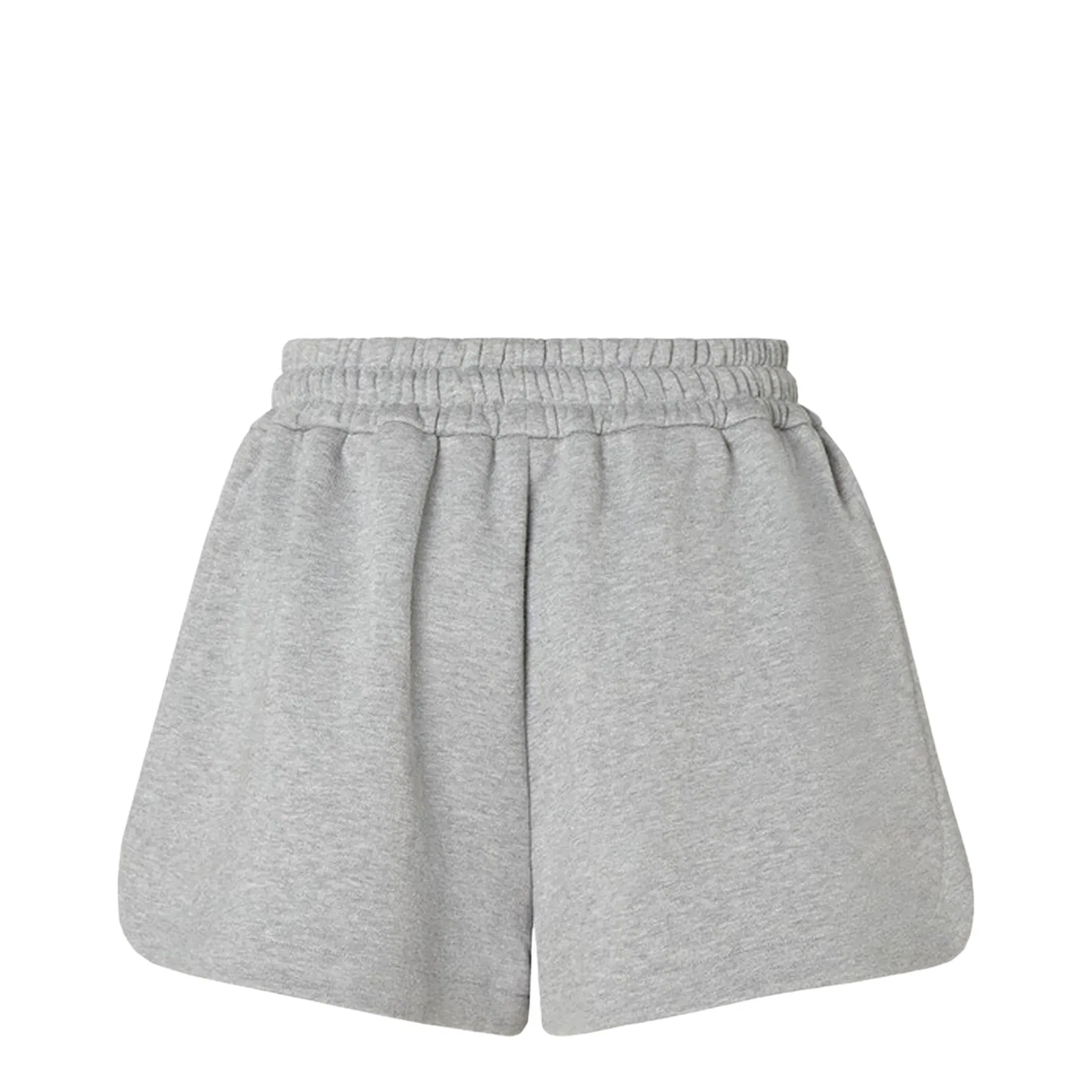 Grey Cotton Jersey Shorts